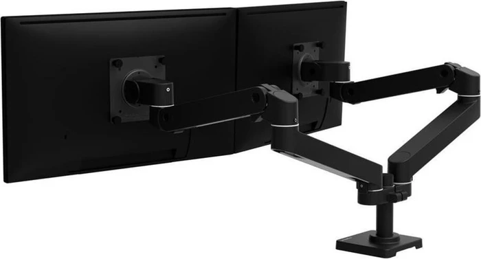 Ergotron LX Pro Dual Side-By-Side schwarz