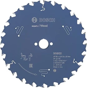 Bosch Professional Expert for Wood Kreissägeblatt 24Z, 184x1.6x20mm, 1 Stück