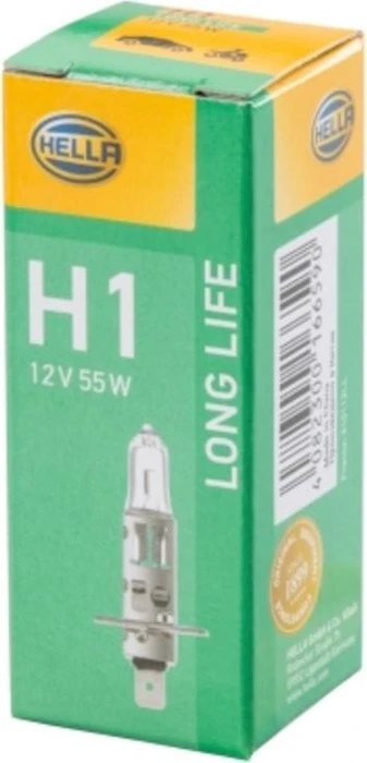 Hella Long Life H1 55W, 1er-Pack