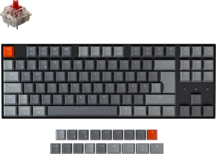 Keychron K8, 80% TKL, DE