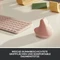 Logitech Lift Vertical Ergonomic Mouse, Rose, Logi Bolt, USB/Bluetooth Vorschaubild