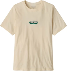 Patagonia 95 Oval Logo T-Shirt kurzarm undyed natural (Herren)