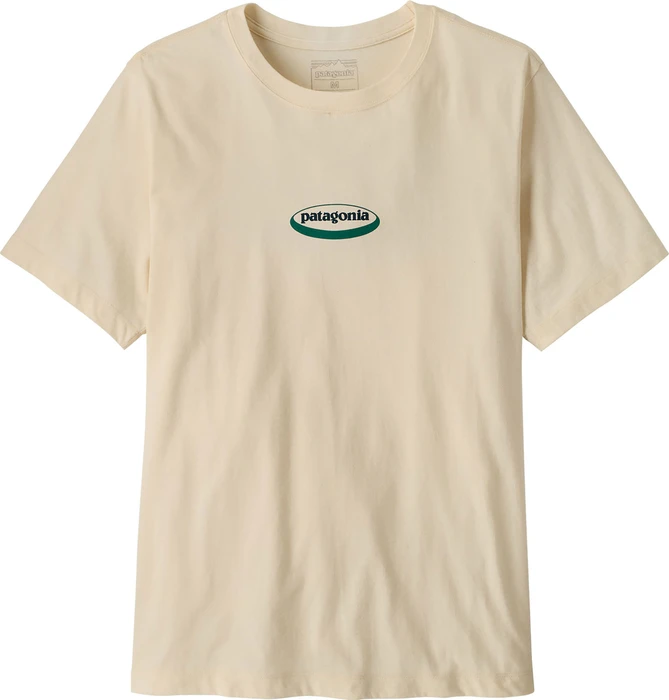 Patagonia 95 Oval Logo T-Shirt kurzarm undyed natural (Herren)