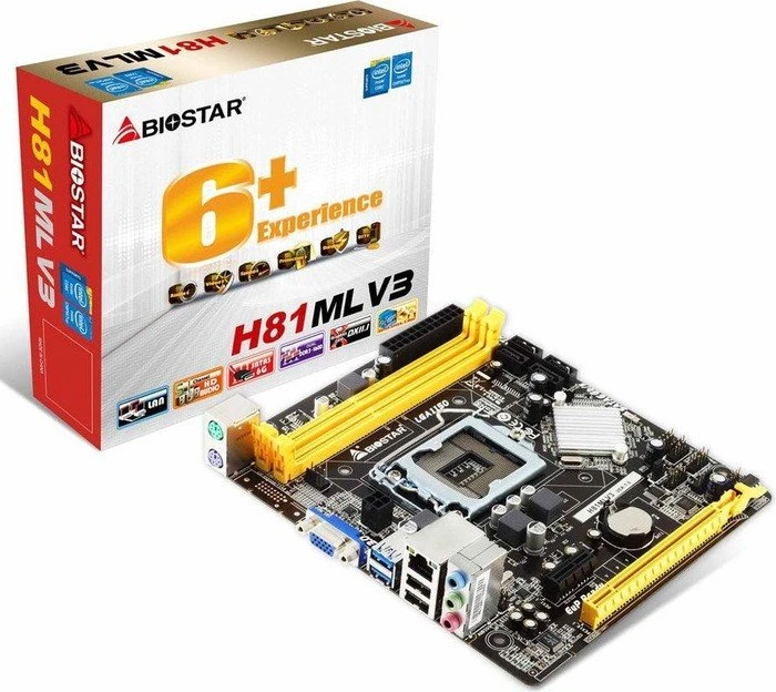 Biostar H81MLV3 (Intel 1150)