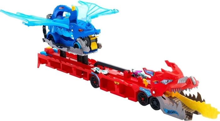 Mattel Hot Wheels City Ultimate Dual Dragon Transporter