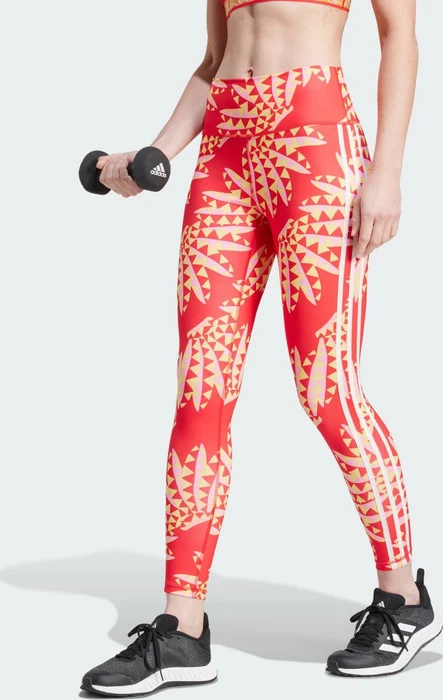 adidas x FARM Rio Hose 7/8 tomato/spring yellow (Damen)