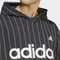 adidas Pinstripe Fleece Hoodie schwarz (Herren) Vorschaubild