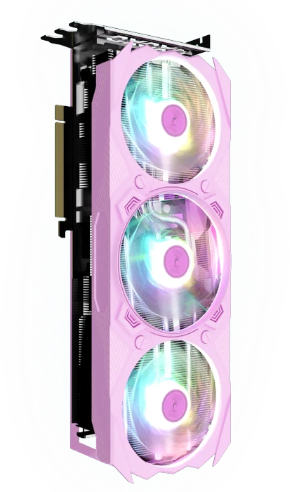 KFA2 GeForce RTX 4070 Ti SUPER EX Gamer Pink (1-Click OC), 16GB GDDR6X, HDMI, 3x DP
