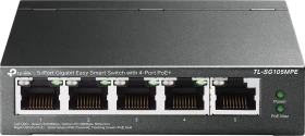TP-Link TL-SG105MPE Desktop Gigabit Smart Switch, 5x RJ-45, 120W PoE+ (TL-SG105MPE)