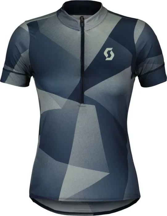 Scott Endurance 15 Trikot kurzarm dark blue/fresh green (Damen)