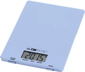 Clatronic KW 3626 digitale Küchenwaage blau
