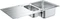 Grohe K500 60-S 100/50 1.5 Einbau Becken reversibel edelstahl Vorschaubild