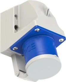 PCE CEE-Phasenwender Wandgerätestecker 32A 4p 9h IP44