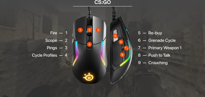 SteelSeries Rival 5 schwarz, USB