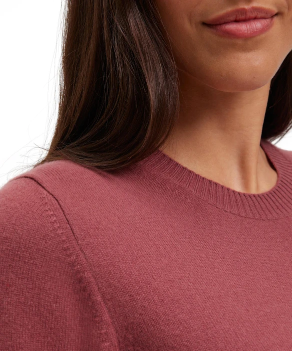 Falke Luxury Rundhals Pullover winterrose (Damen)