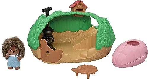 Epoch Sylvanian Families - Themen-Sets Urlaub - Baby Igelhöhle