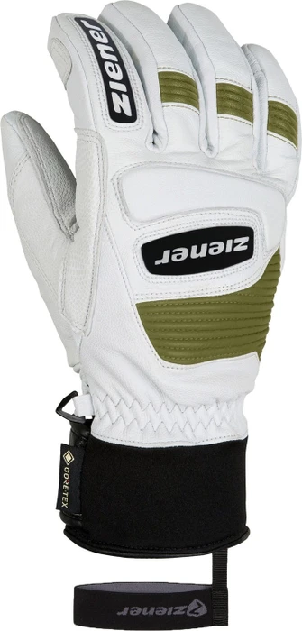 Ziener Guard-Z GTX + Gore Grip PR Skihandschuhe white/deep olive