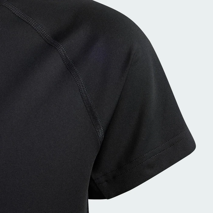 adidas Kids Funktionsshirt kurzarm black/reflective silver (Junior)