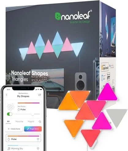 nanoleaf Shapes Triangles Smart Lighting LED Panel