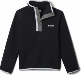 Columbia Helvetia II Half Snap Fleece Pullover black/city grey (Junior)