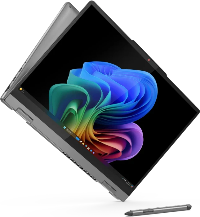 Lenovo IdeaPad 5 2-in1 14Q8X9, Luna Grey, Snapdragon X - X1-26-100, 16GB RAM, 512GB SSD, DE