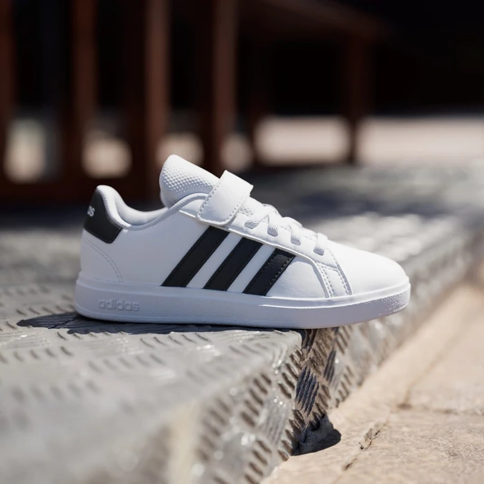 adidas Grand Court 2.0 cloud white/core black (Junior)