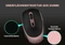 Inca IWM-211RG Silent Wireless Mouse schwarz/rosegold, USB Vorschaubild