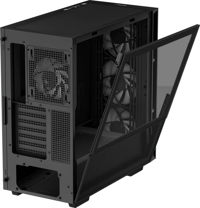 DeepCool CH560, schwarz, Glasfenster