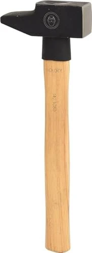 KS Tools Schlosserhammer Hickorystiel, französische Form