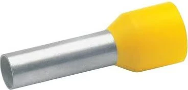 Klauke Isolierte Aderendhülse nach DIN mit Easy Entry 25mm² gelb, 50 Stück