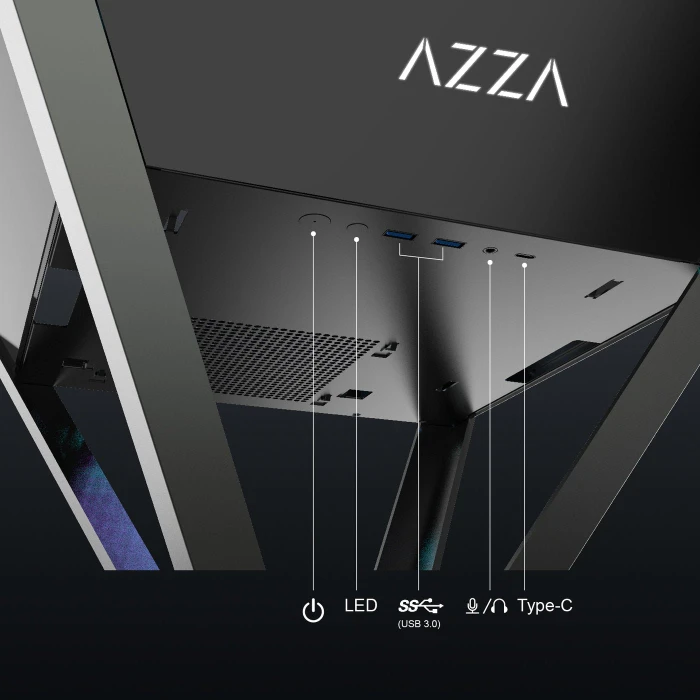 AZZA Diamond, Glasfenster