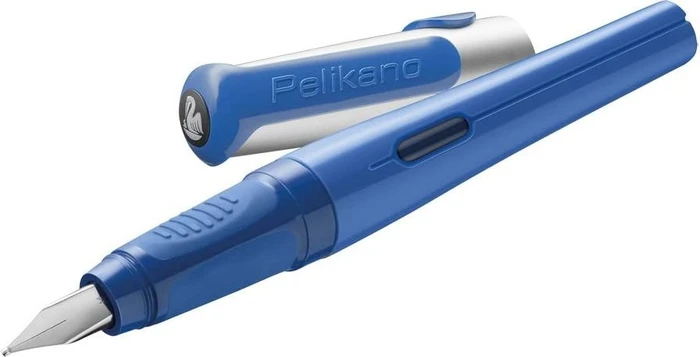 Pelikan Pelikano blau, rechte Hand, mittel