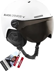 Black Crevice Gstaad Helm weiß