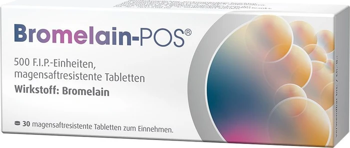 Bromelain-POS Tabletten, 30 Stück