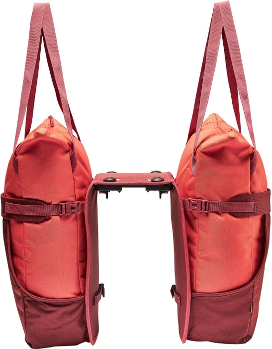 Vaude TwinShopper UniKlip 2 Gepäcktasche hotchili