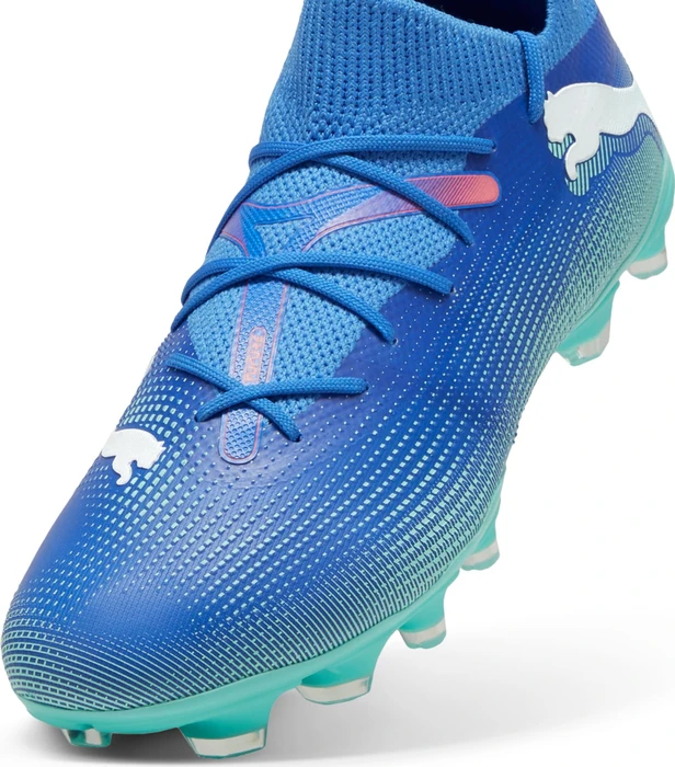 Puma Future 7 Match FG/AG bluemazing/puma white/electric peppermint (Damen)