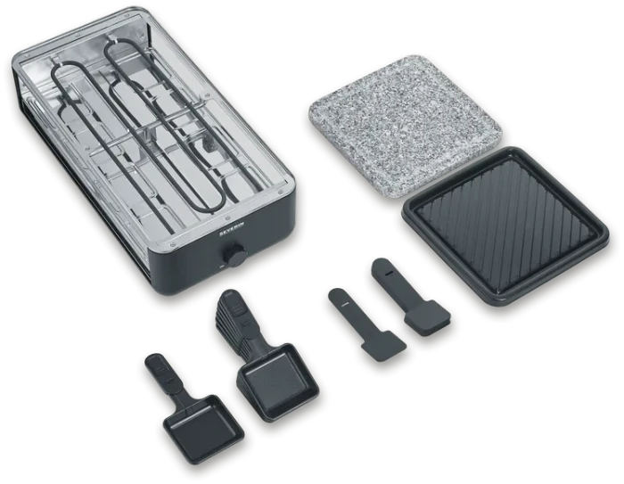 Severin RG 2366 Black Line Lite Naturstein Raclette