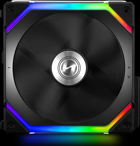 Lian Li Uni Fan SL120 RGB, schwarz, LED-Steuerung, Lüftersteuerung, 120mm, 3er-Pack