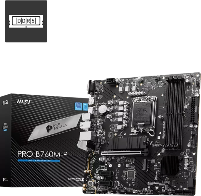 MSI PRO B760M-P (Intel 1700)