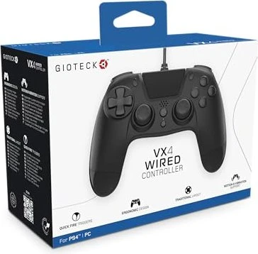 Gioteck VX4 Wired Controller (PC/PS4)
