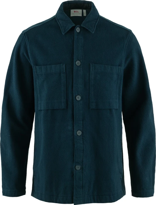 Fjällräven Singi Flannel Hemd langarm dark navy (Herren)