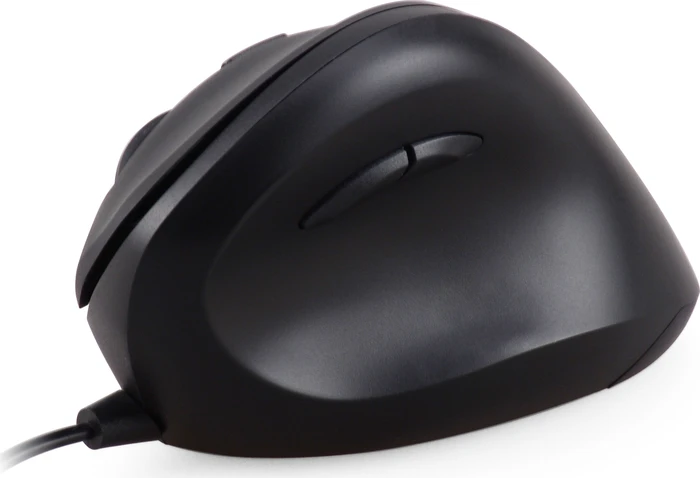 ISY IEM-2000 Ergonomic Mouse schwarz, USB