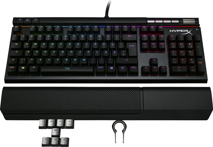 HP HyperX Alloy Elite RGB, MX RGB BLUE, USB, DE