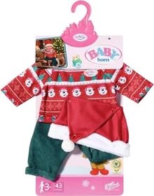 Zapf creation BABY born Mode - Weihnachtsoutfit 43cm