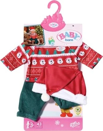 Zapf creation BABY born Mode - Weihnachtsoutfit 43cm
