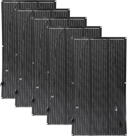 Aysolar 100W 12V Solarpanel Flexibel ETFE, 100Wp, 5 Stück, 500Wp