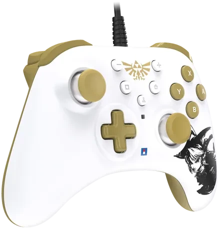 Hori Horipad Turbo Controller The Legend of Zelda Edition weiß/gold (Switch)