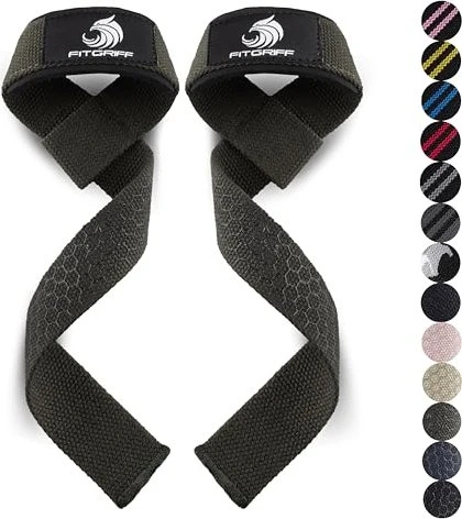 Fitgriff Standard gepolstert silicone Zughilfe army green