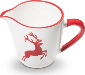 Gmundner Keramik Rubinroter Hirsch Milchkanne Gourmet 200ml