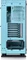 Thermaltake Core P6 TG Turquoise, Glasfenster Vorschaubild